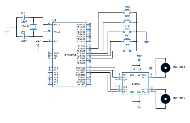 Line follower robot using microcontroller 2025